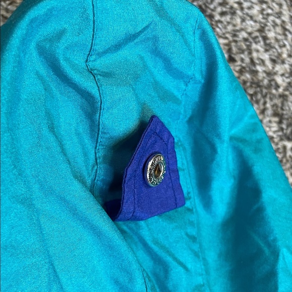 Vintage Mini Club Kids Ski Snowsuit – Retro 80s/90s Colorblock Hooded One-Piece - Picture 7 of 12